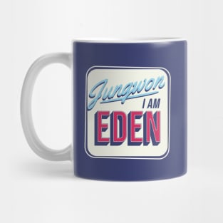 Enhypen Jungwon eden engene typography | Morcaworks Mug